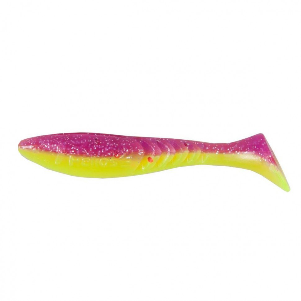 Виброхвост Helios Slash 2,64"/6,7 см, цвет Fio & Acid lemon 10 шт HS-19-027 , 